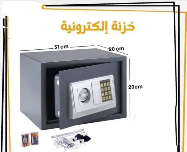 خزنة معدنية لحفظ الأموال — صورة 2