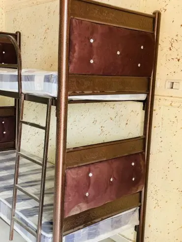 أسرة حديد مفرد طابقين