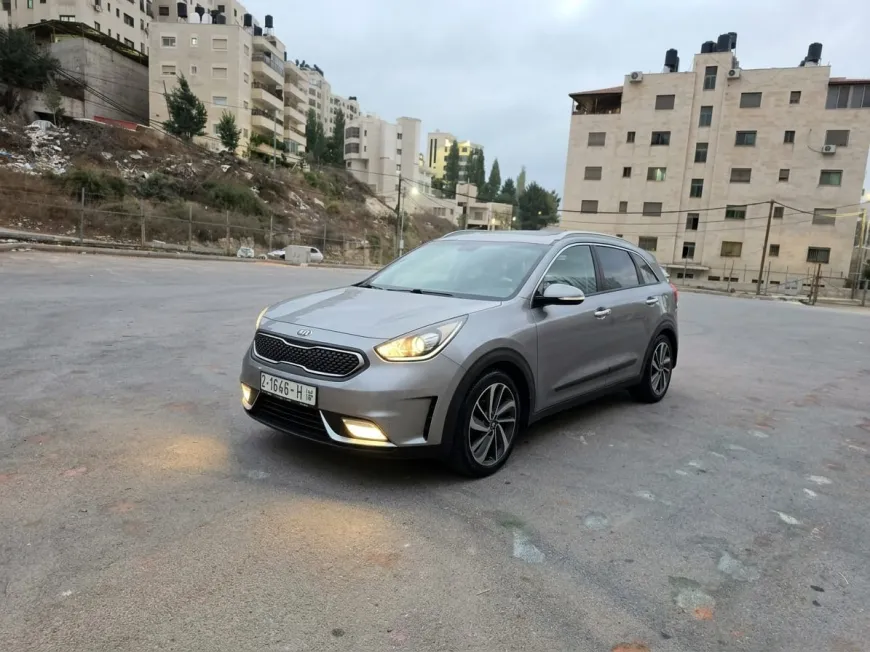 كيا نيرو 2019 – فل كامل (أصل الوكالة) – بحالة الوكالة بدون أي دهان للبيع كيا نيرو موديل 2019، أعلى فئة (فل كامل)، اقتصا — صورة 7