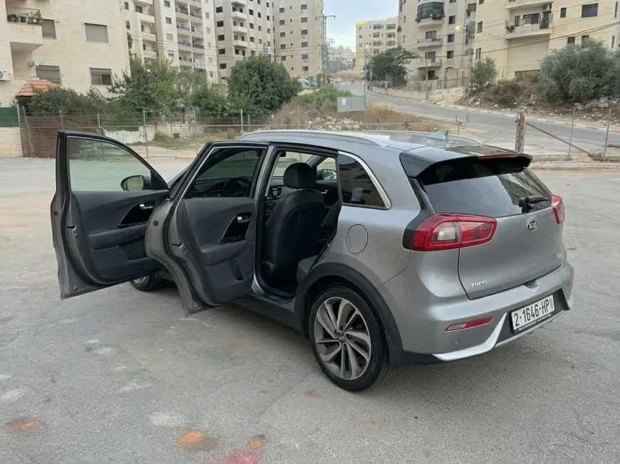 كيا نيرو 2019 – فل كامل (أصل الوكالة) – بحالة الوكالة بدون أي دهان للبيع كيا نيرو موديل 2019، أعلى فئة (فل كامل)، اقتصا — صورة 9