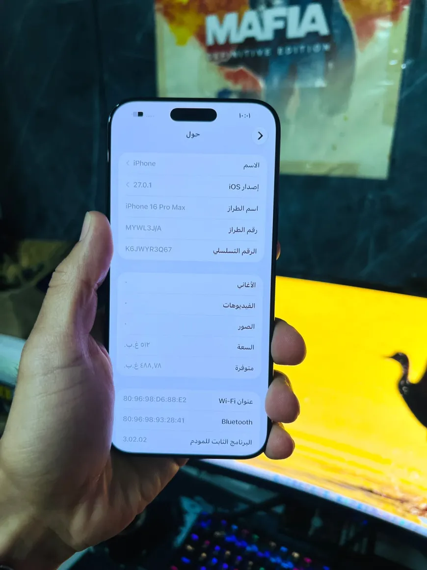 iPhone 16 Pro Max 512GB ايفون 16 بروماكس — صورة 3