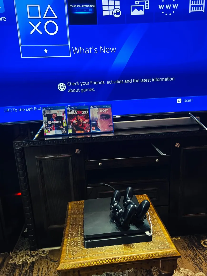 Playstation 4 Slim | بلاستيشن 4 سلم — صورة 6